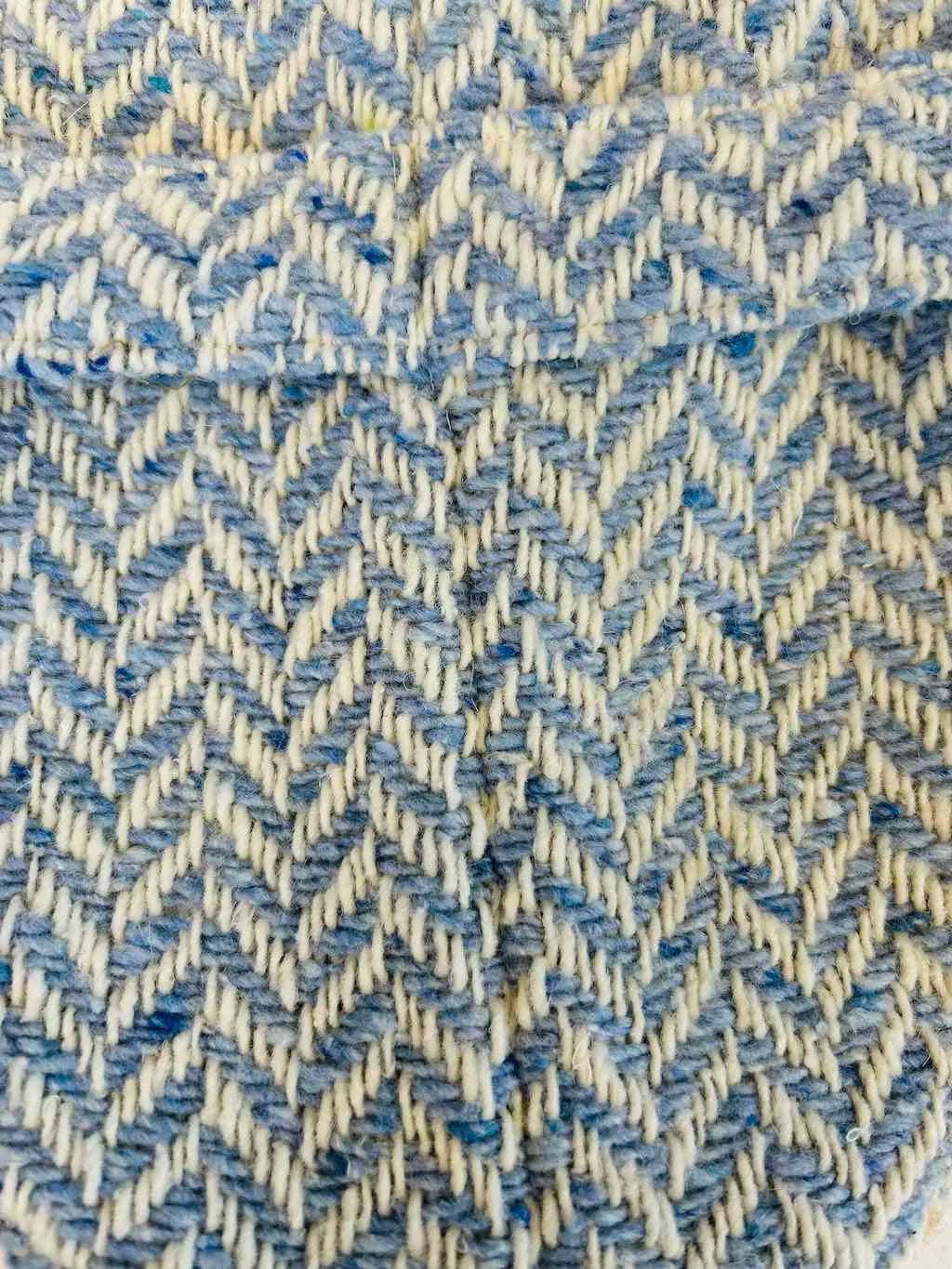 Roma dog coat in herringbone tweed | Dventotto®