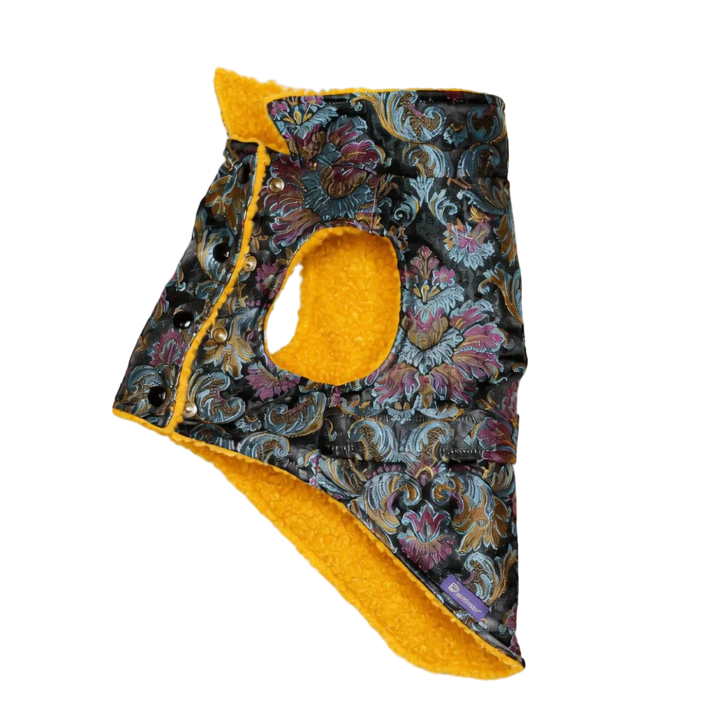 Orient Brocade Dog Coat | Dventotto®