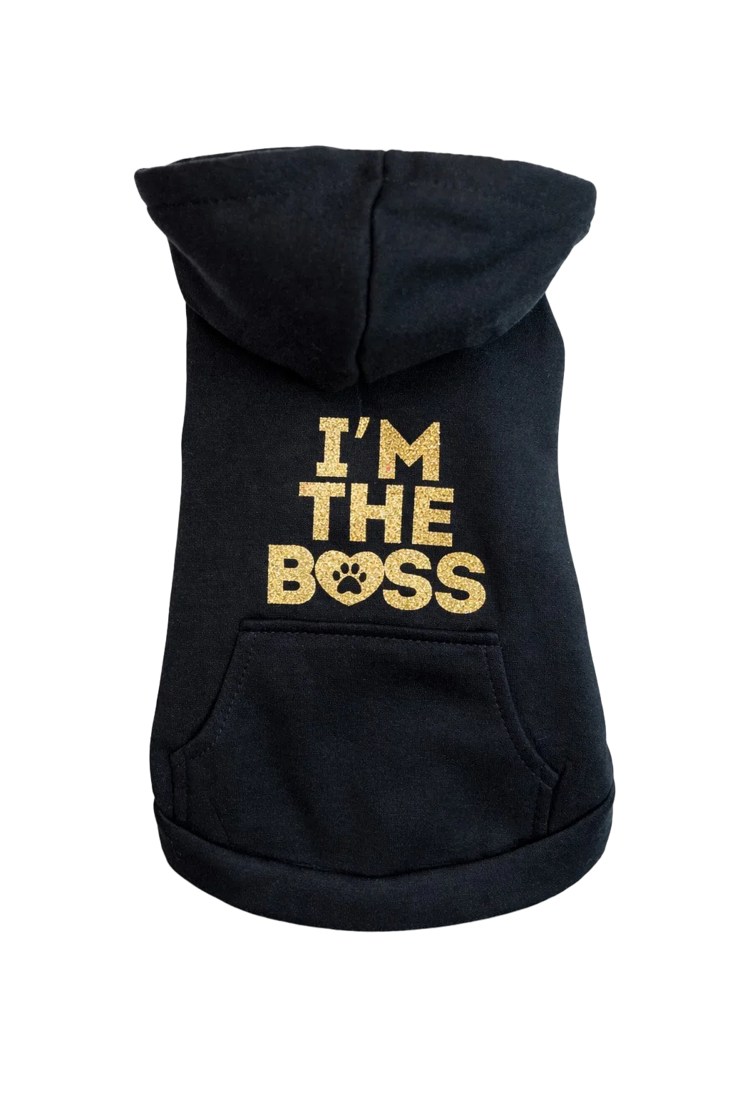 Felpa Cane con Cappuccio “I’m the Boss” | DIXY'S