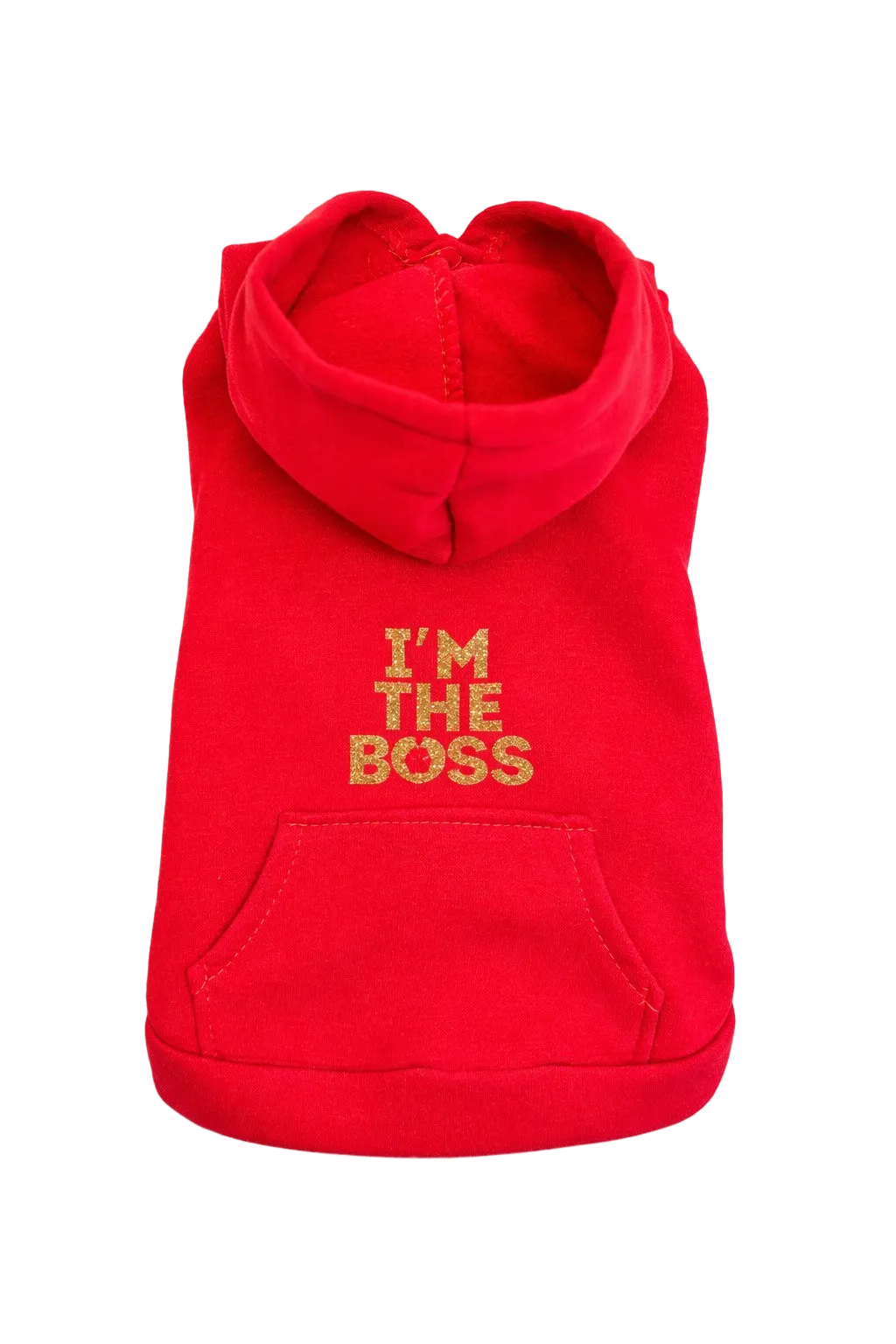 Felpa Cane con Cappuccio “I’m the Boss” | DIXY'S