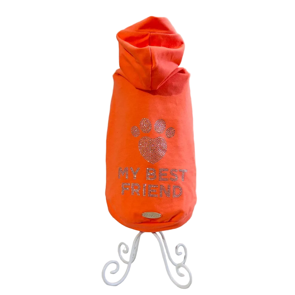 GOTS certified organic cotton dog hoodie
