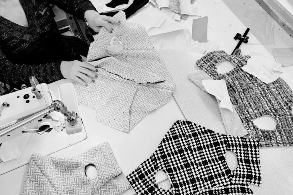 Cappotto per cane Roma in tweed spinato | Dventotto®