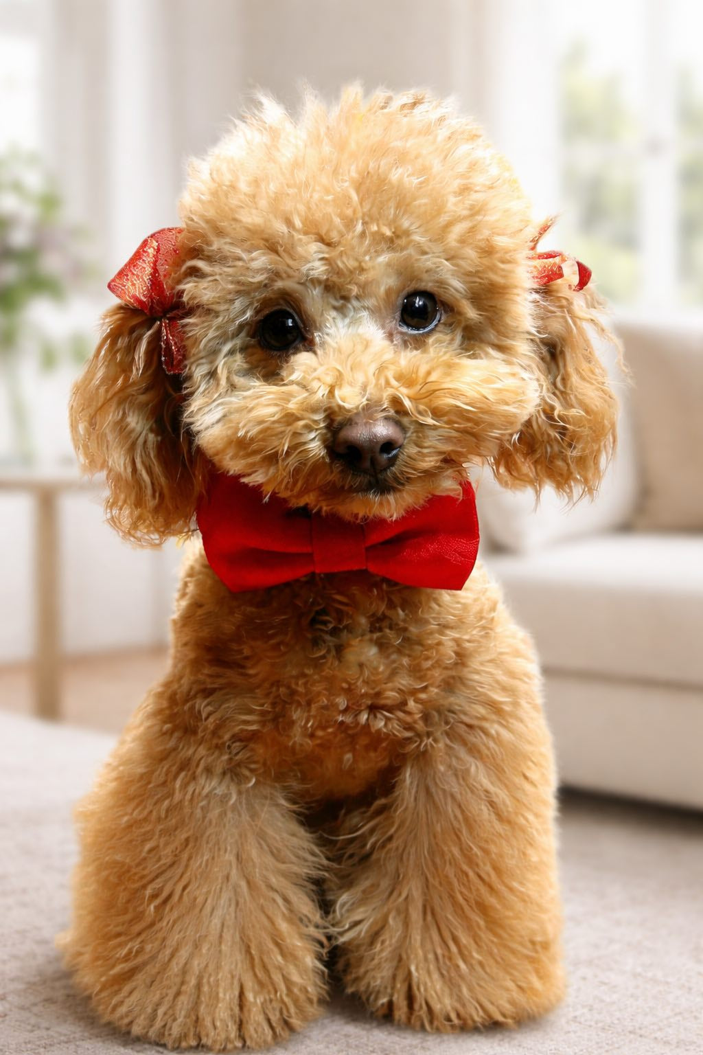 Handmade Italian Damask Fabric Dog Bow Tie | DIXY'S