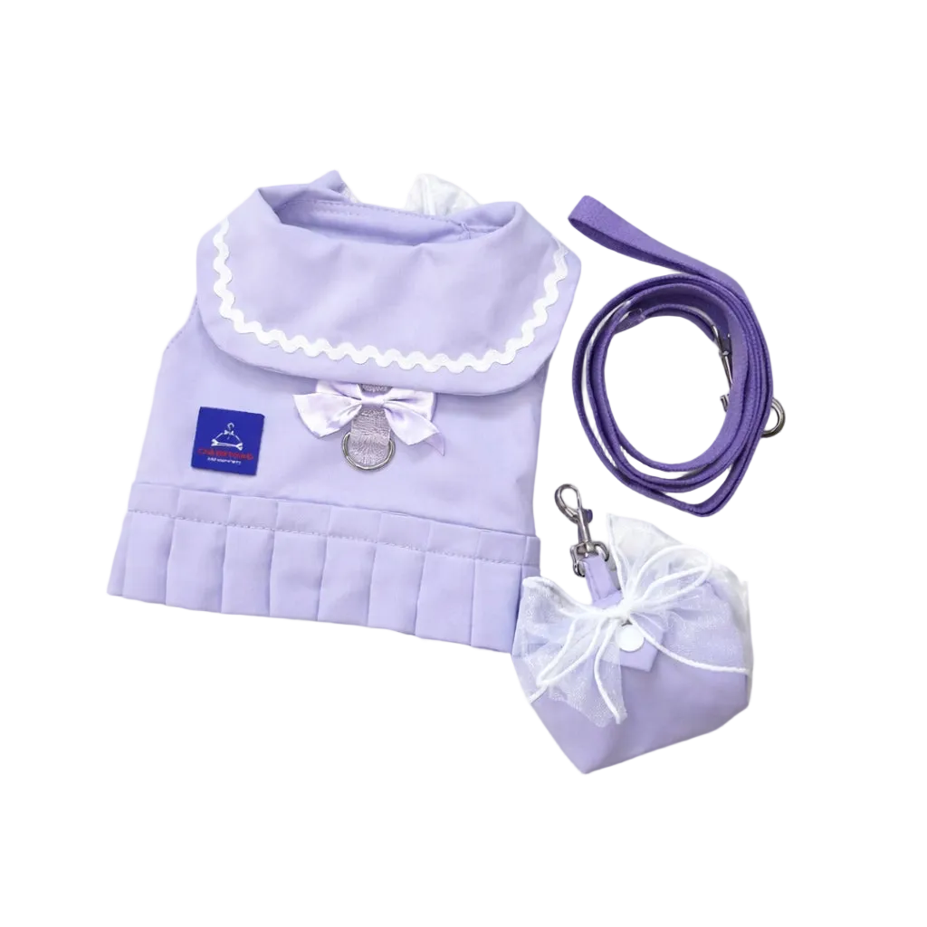 Vestito pettorina per cane stile marinaio