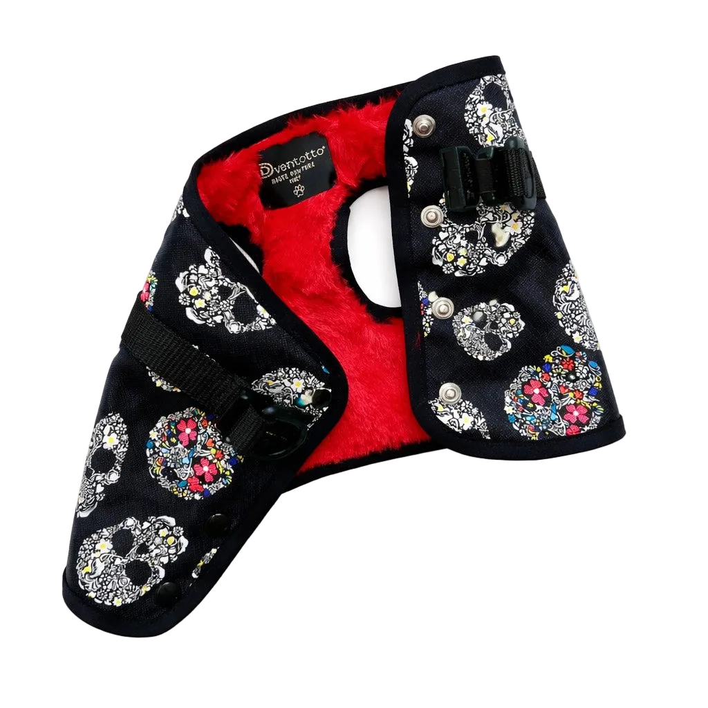 Rebel Waterproof Dog Vest with Faux Fur Lining l Dventotto®