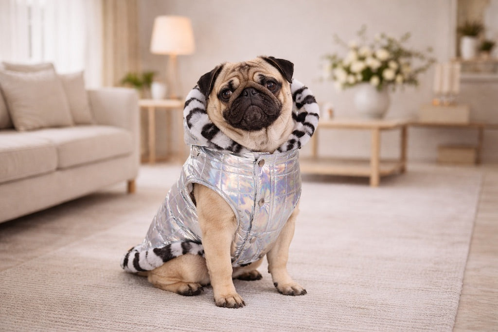 Techno Model Dog Puffer Jacket | Dventotto®