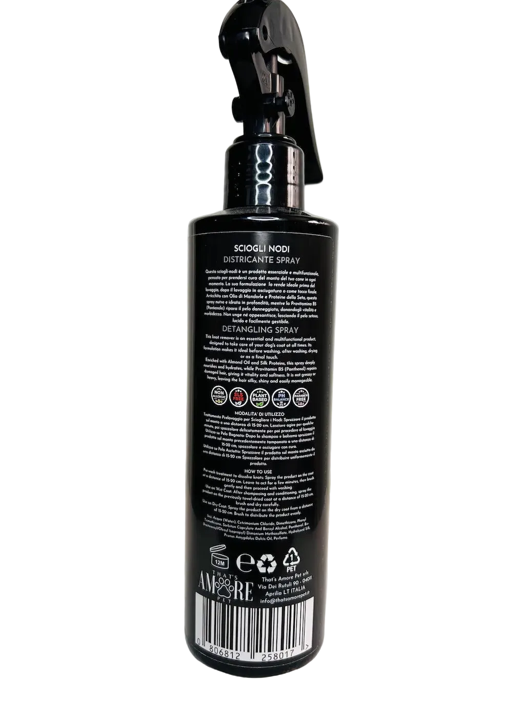 Nourishing and Detangling Spray for Dogs