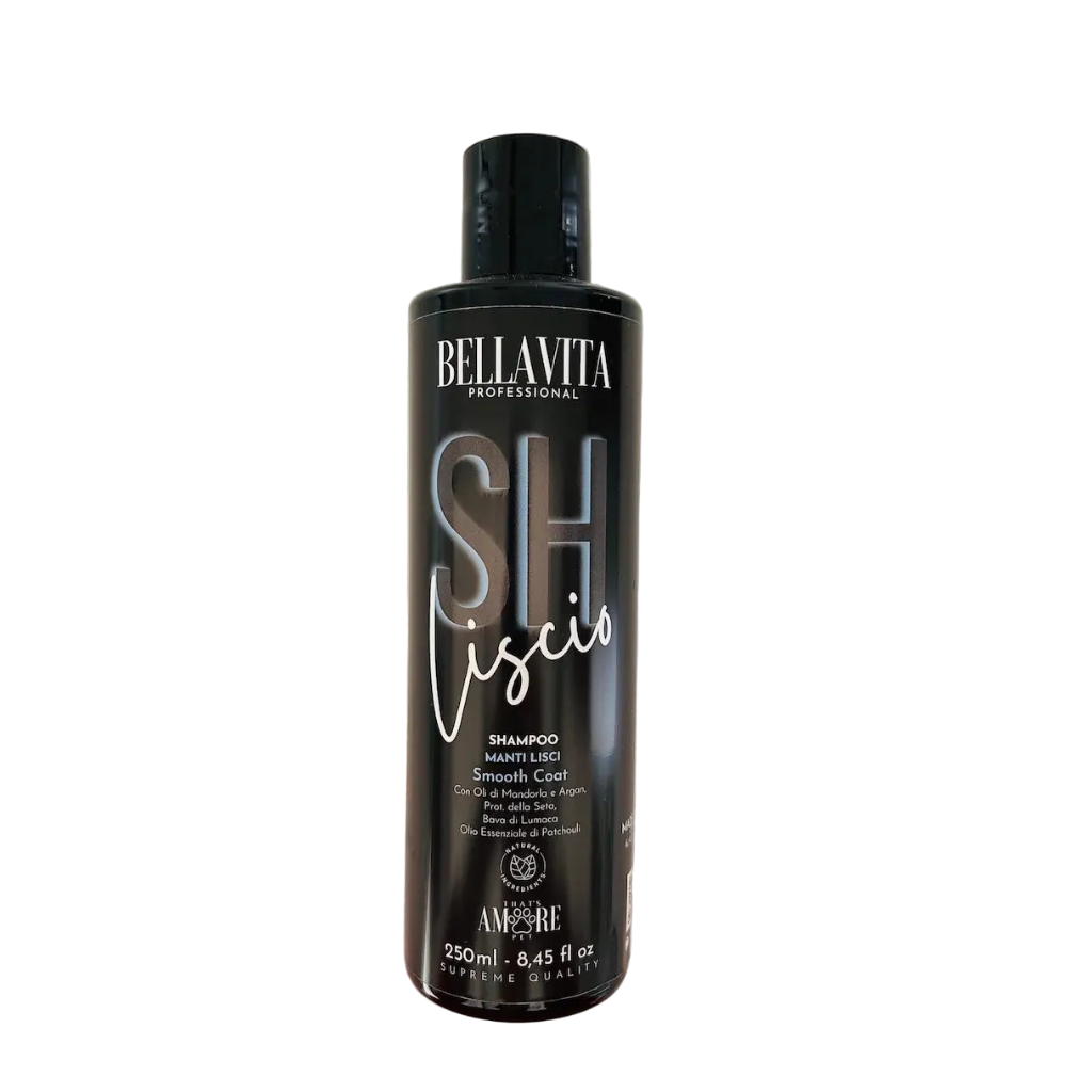 Shampoo for Long-Haired Dogs – Silky Effect with Argan, Almond, and Silk Proteins