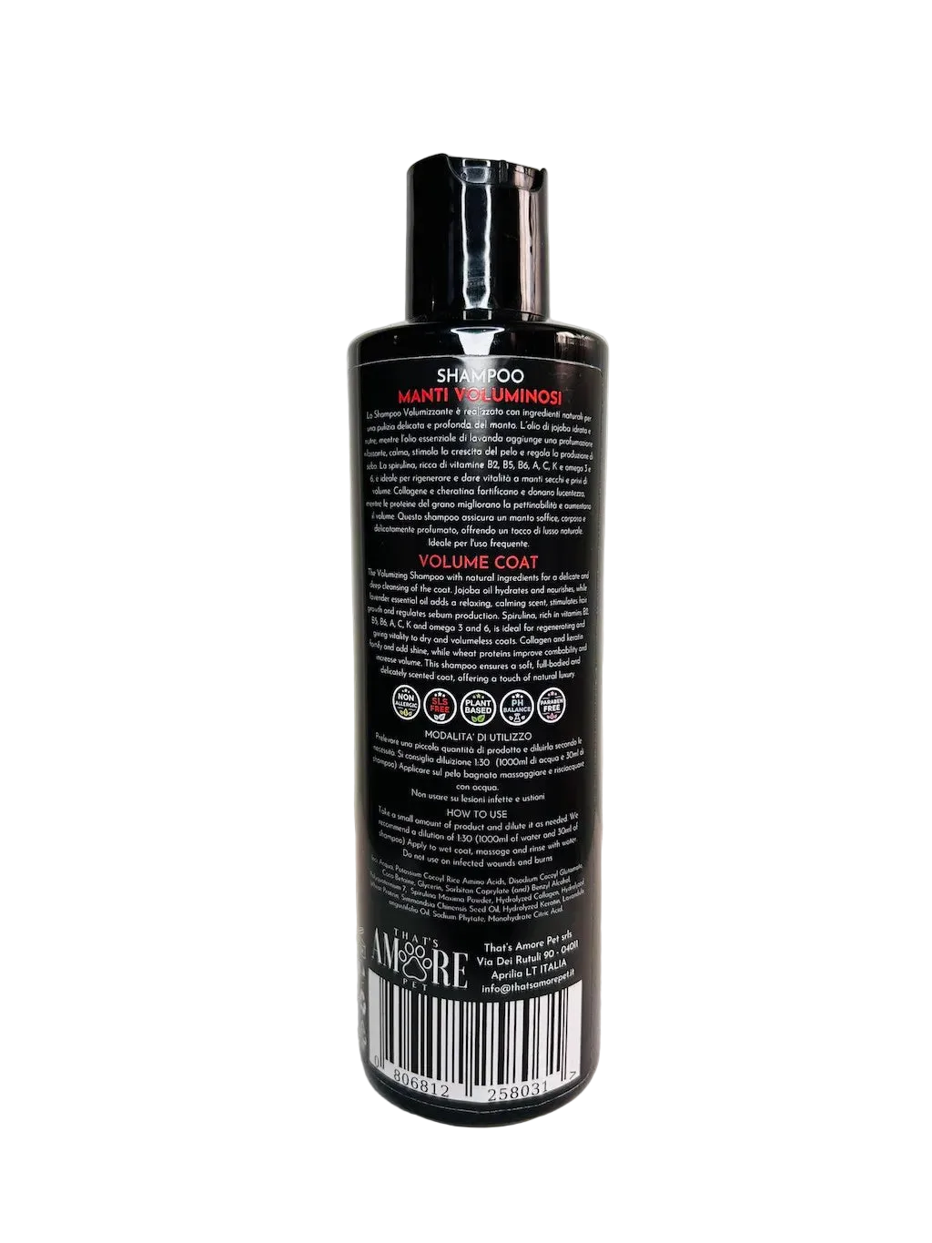 Volumizing Dog Conditioner – Body and Structure with Collagen, Keratin and Pro-Vitamin B5