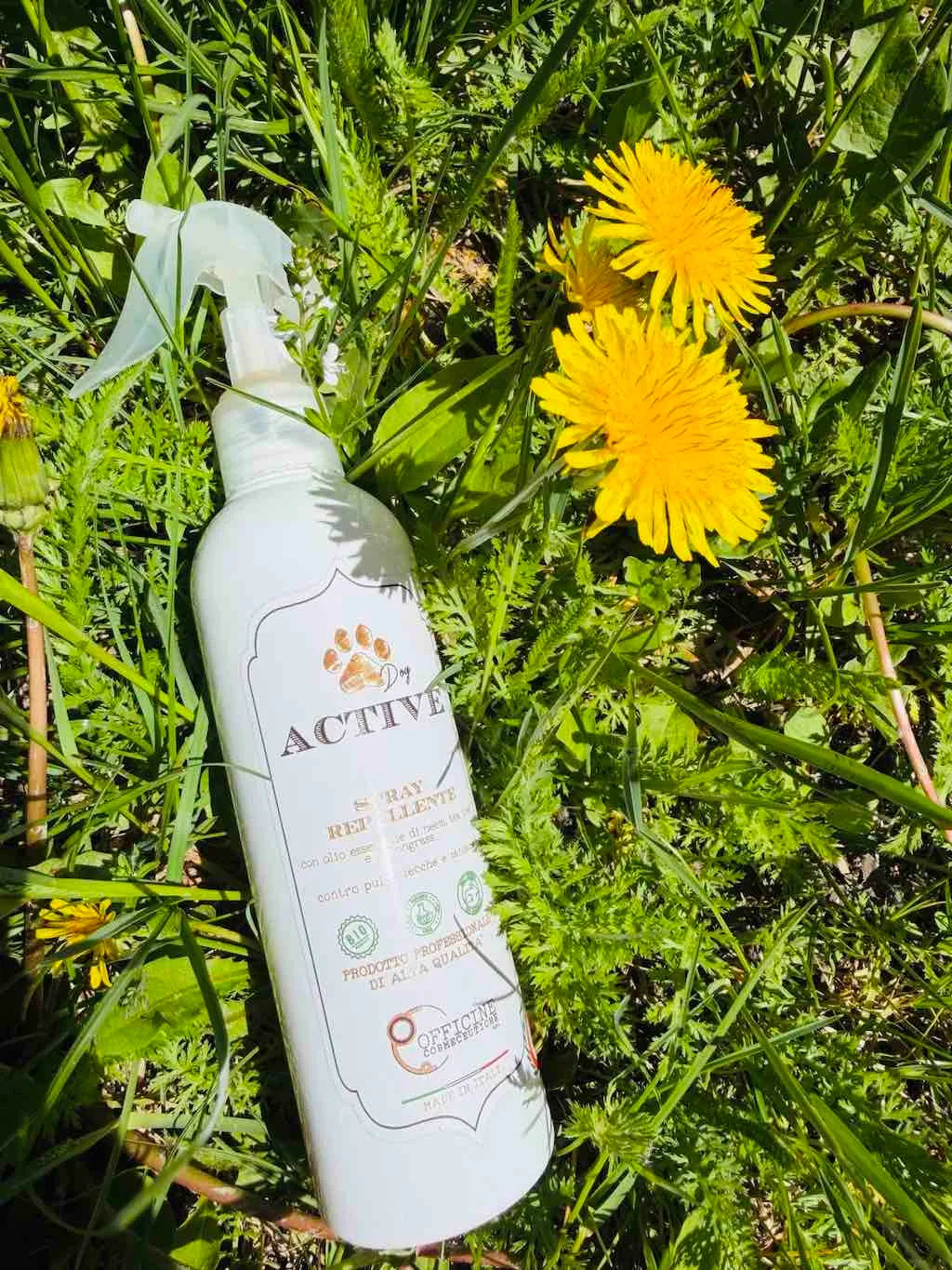 Spray Protettivo per Cane – Supporto contro Insetti e Parassiti con Olio di Neem