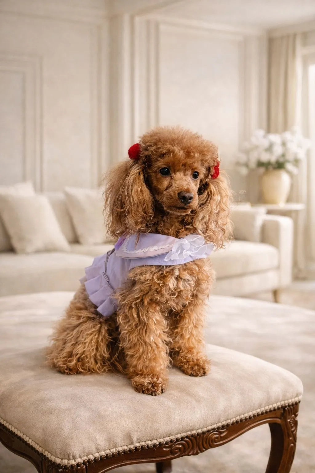 Vestito pettorina per cane stile marinaio
